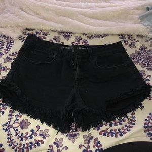 American Eagle Black Shorts